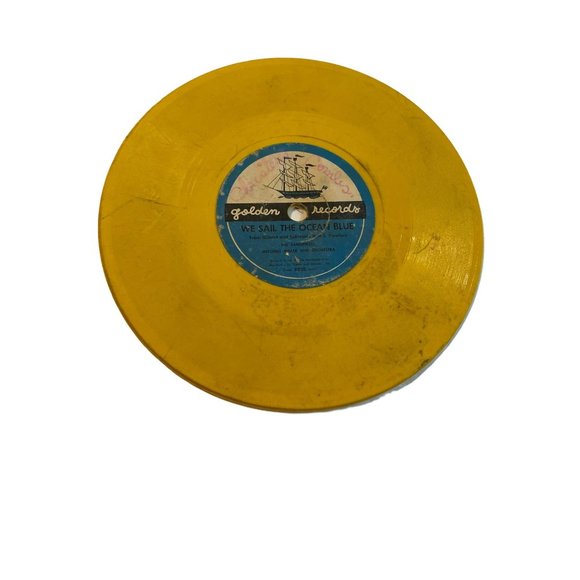 Vintage 7” vinyl record 45 RPM golden records we sail the ocean blue I'm called - Picture 3 of 5